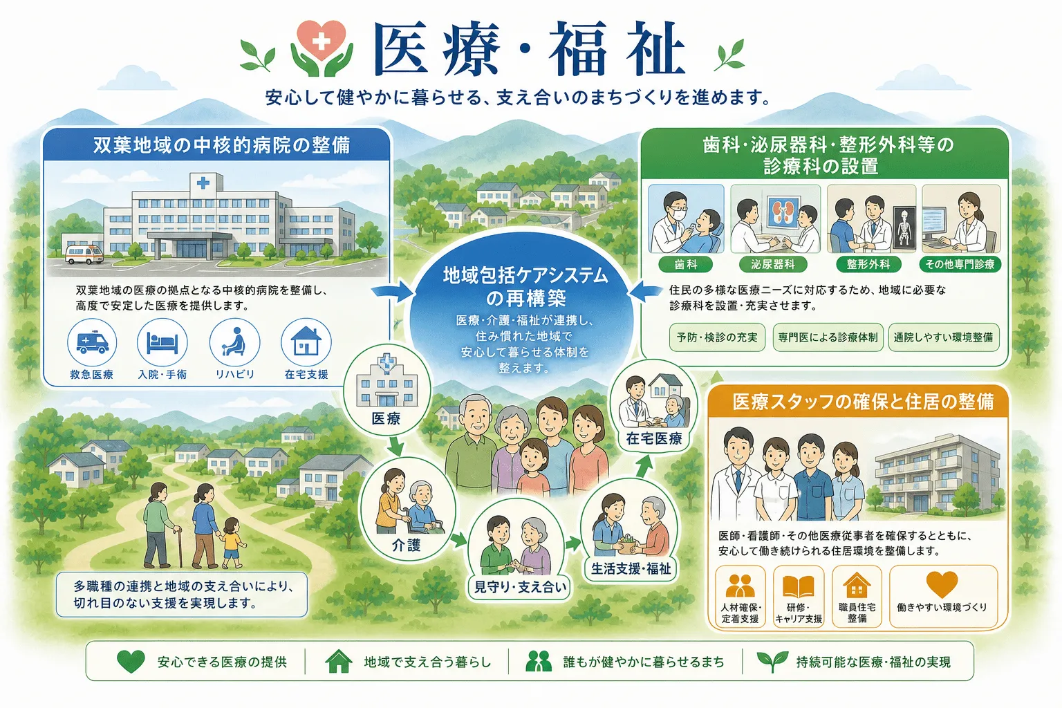 医療・福祉 イメージ